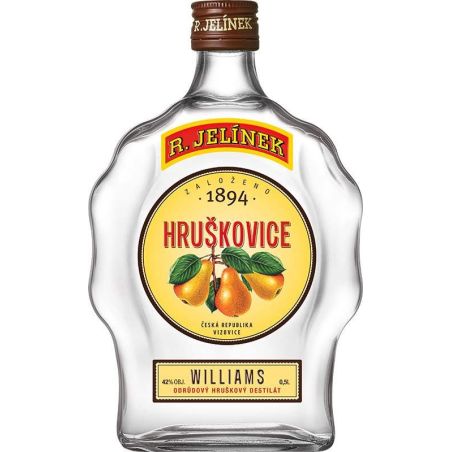 R. Jelínek Hruškovice Williams 42% 0,5l budík