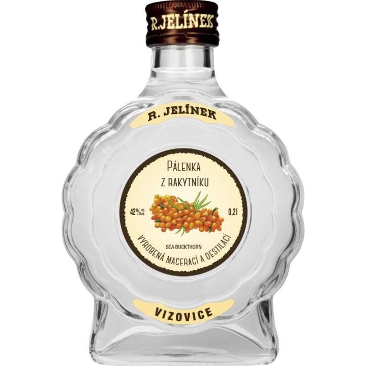 R. Jelínek Pálenka z rakytníku 0,2l budík