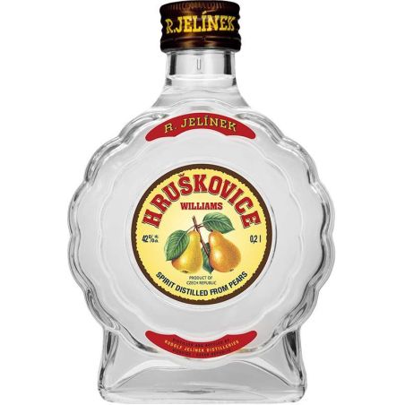 R. Jelínek Hruškovice Williams 42% 0,2l budík