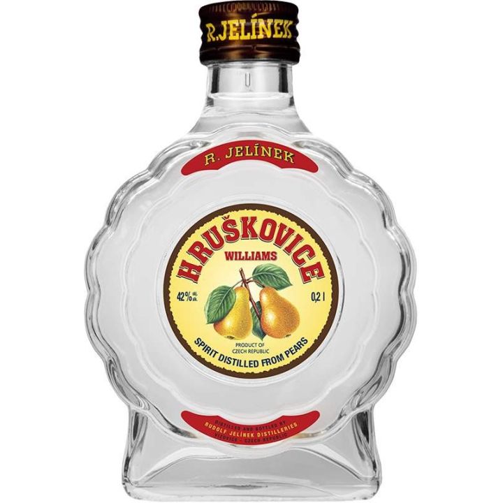R. Jelínek Hruškovice Williams 42% 0,2l budík