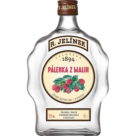 R. Jelínek Pálenka z malin 0,7l budík