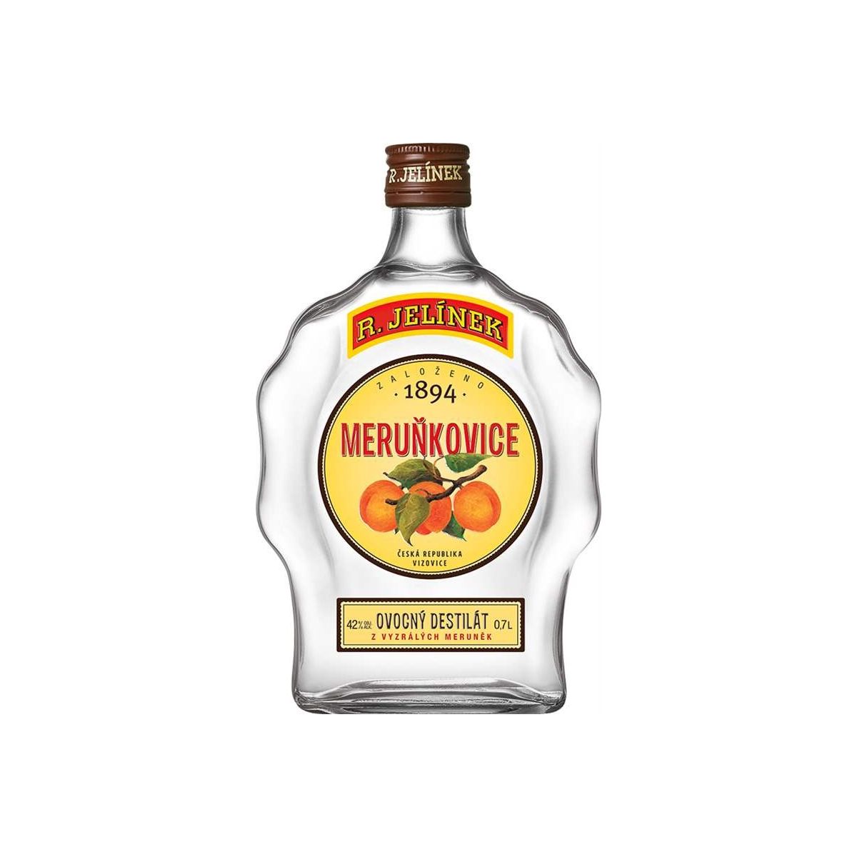 R. Jelínek Meruňkovice 0,7l budík