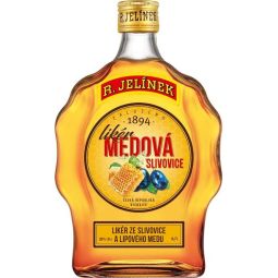 R. Jelínek Likér Medová Slivovice 0,7l budík