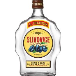 R. Jelínek Slivovice bílá 45% 0,7l budík