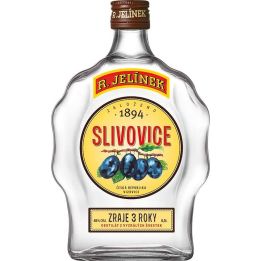 R. Jelínek Slivovice bílá 45% 0,5l budík