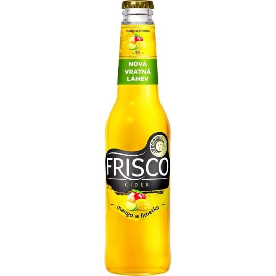 Frisco Mango a limetka 0,33l - vratná lahev