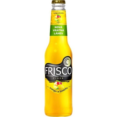 Frisco Mango a limetka 0,33l - vratná lahev