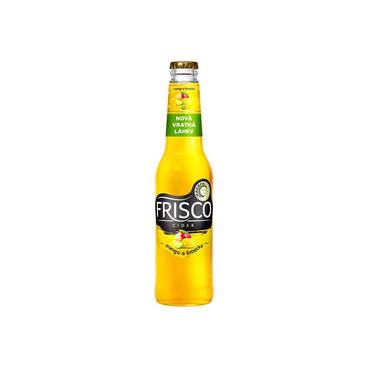 Frisco Mango a limetka 0,33l - vratná lahev