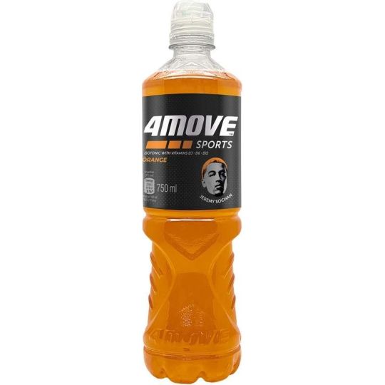 4Move Sports Isotonic Orange 0.75l - PET