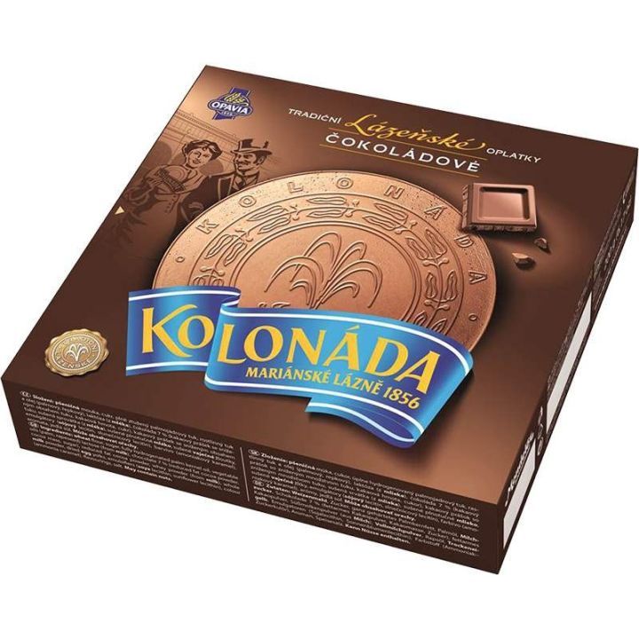 Kolonáda Tradiční Lázeňské Oplatky čokoládové 200g