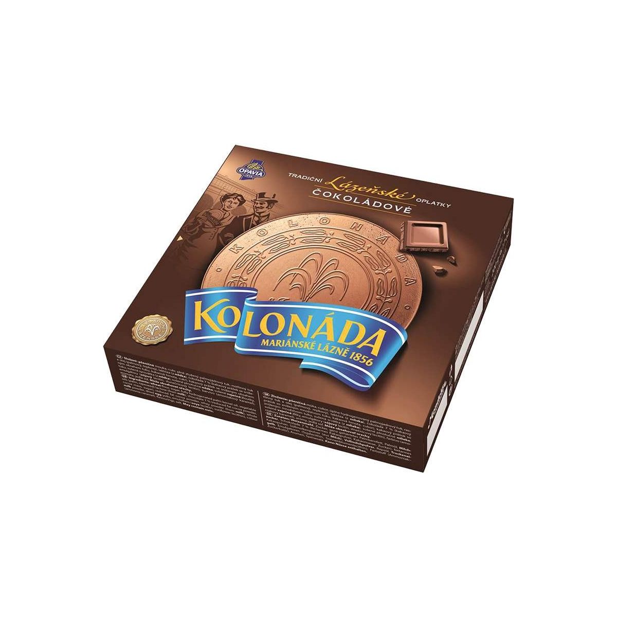 Kolonáda Tradiční Lázeňské Oplatky čokoládové 200g