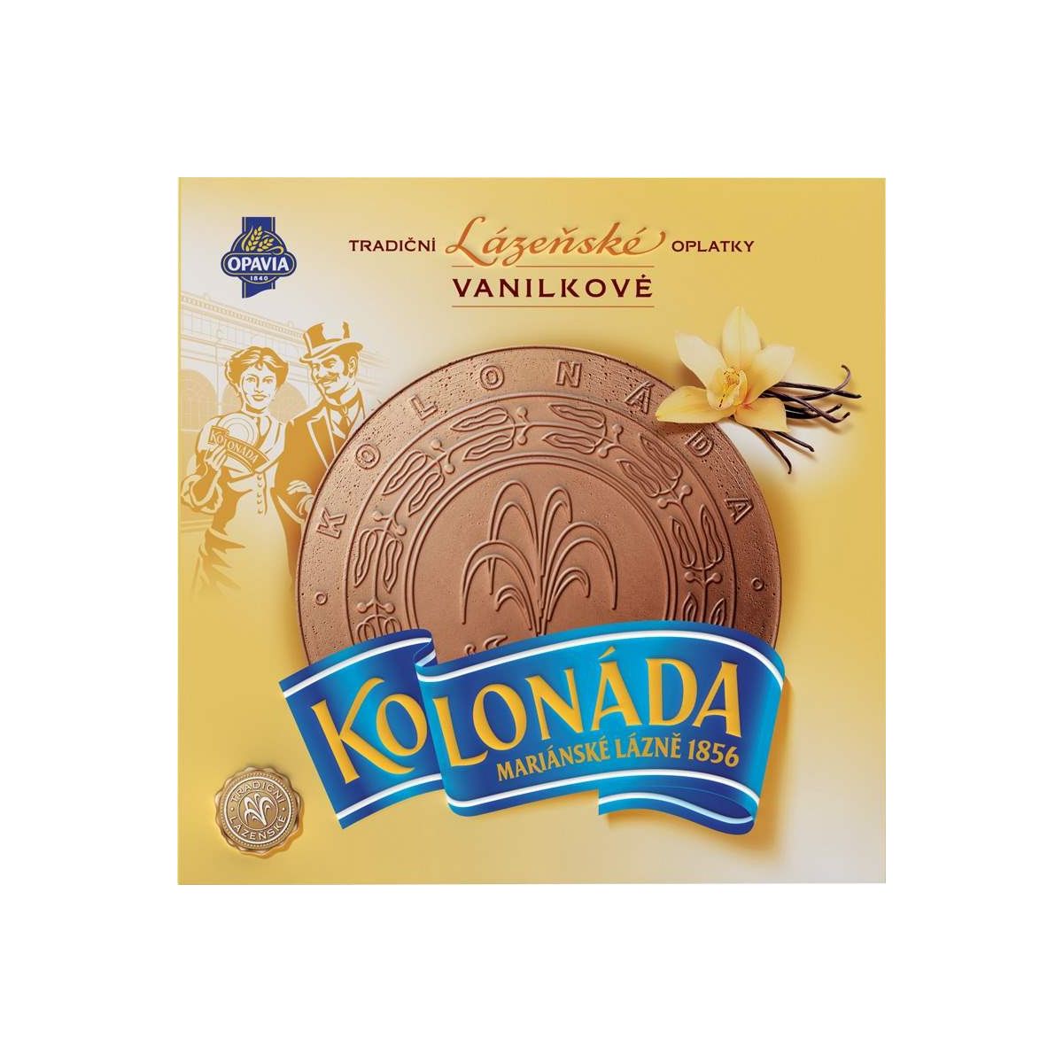 Kolonáda Tradiční Lázeňské Oplatky vanilkové 195g