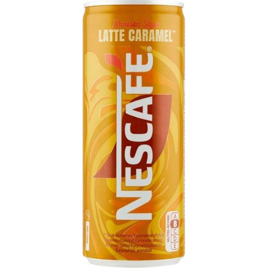 Nescafé Barista Style Latte Caramel 0,25l - plech