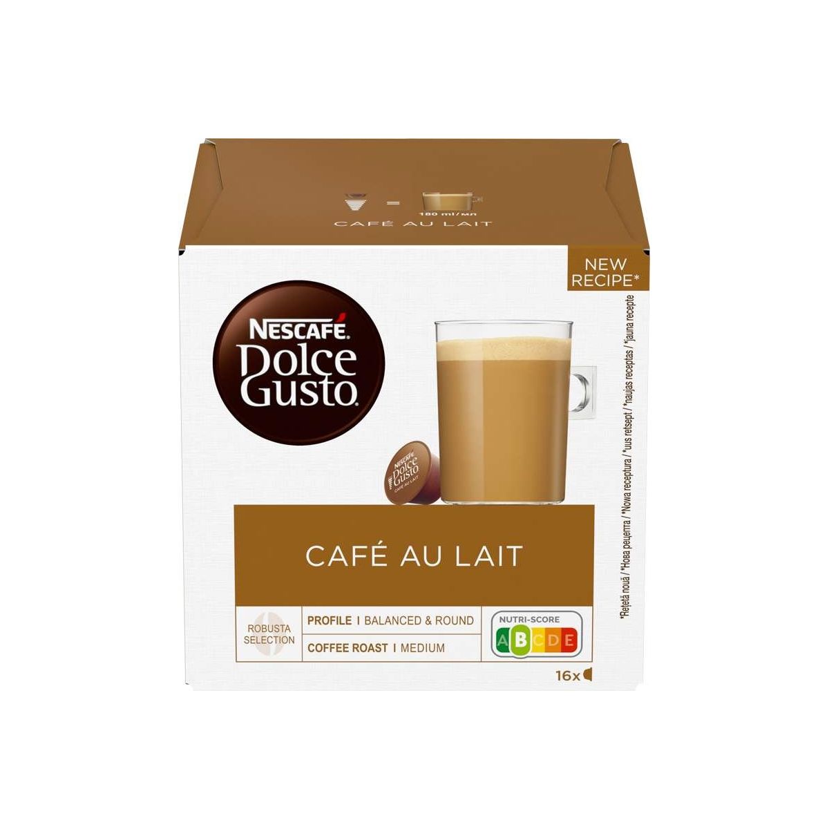 NESCAFÉ Dolce Gusto Café Au Lait 160g