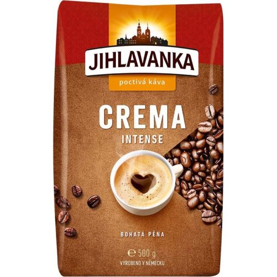 Jihlavanka Crema Intense 500g zrno