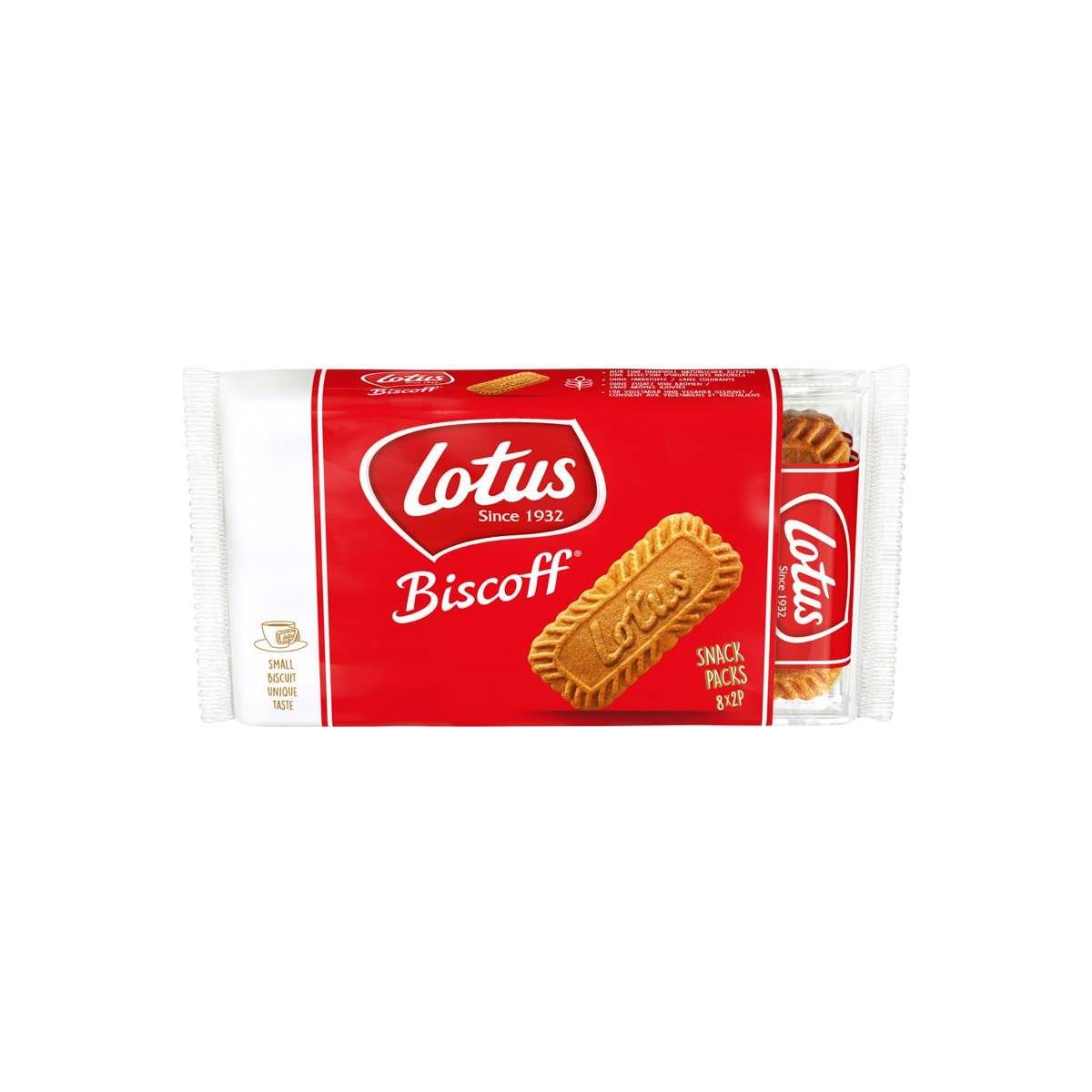 Lotus Biscoff Snack packs (8x2ks) 124g