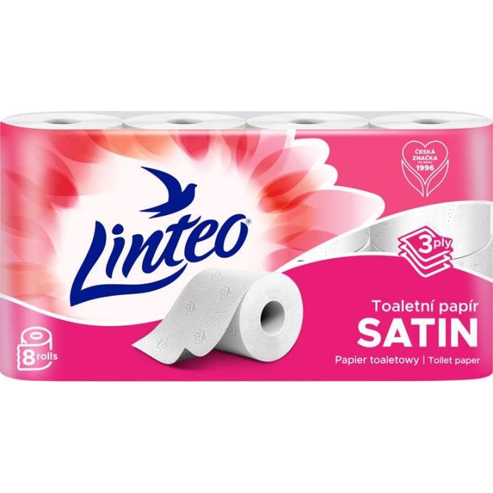 Toaletní papír Linteo 3vr. 8 x15m