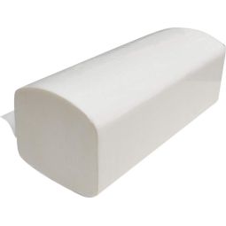 Papírové ručníky ZZ 2vr bílé 150ks