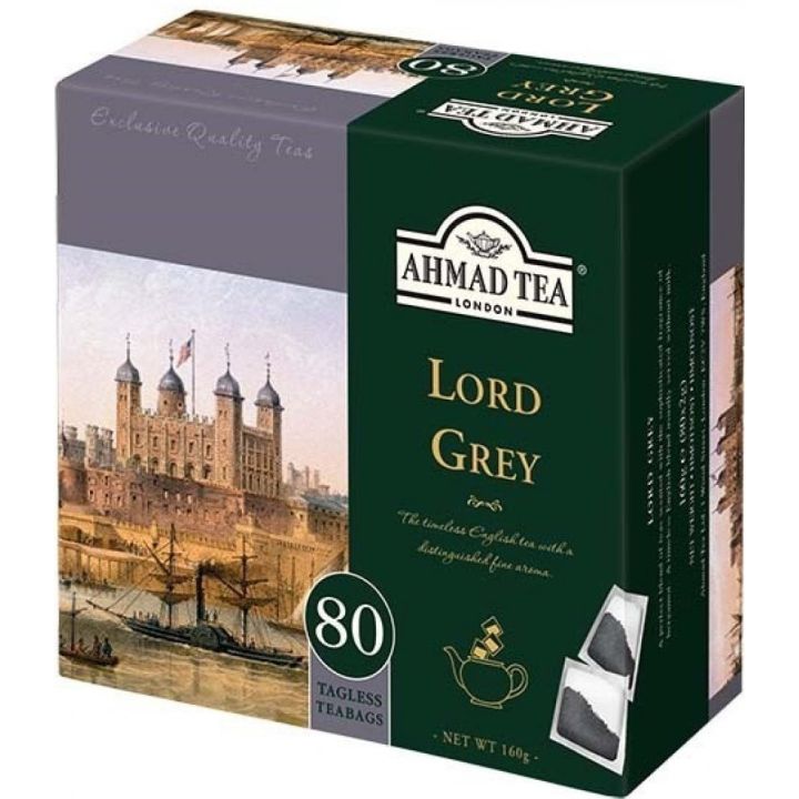 Ahmad Tea Lord Grey 80x2g 