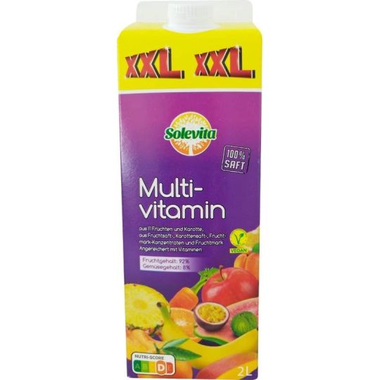 Solevita XXL Multivitamin 100% 2l