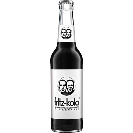 Fritz-Kola bez cukru 0,33l sklo