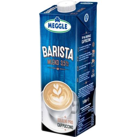 Meggle Barista plnotučné mléko 1l - 3,5%