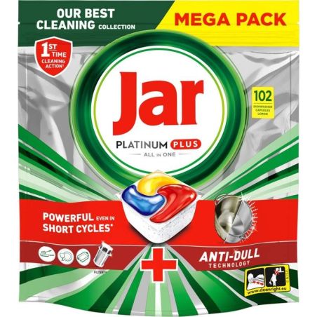 Jar Platinum Plus tablety do myčky 102 ks