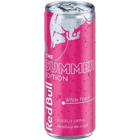Red Bull Summer Edition White Peach 0,25l plech