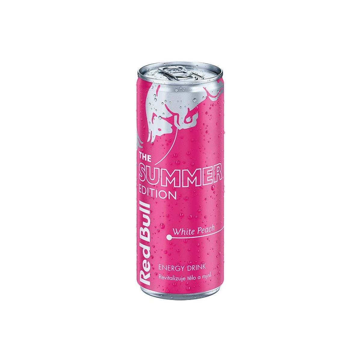Red Bull Summer Edition White Peach 0,25l plech