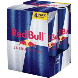 Red Bull 0,25l plech "4pack"