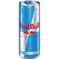 Red Bull bez cukru 0,25l plech