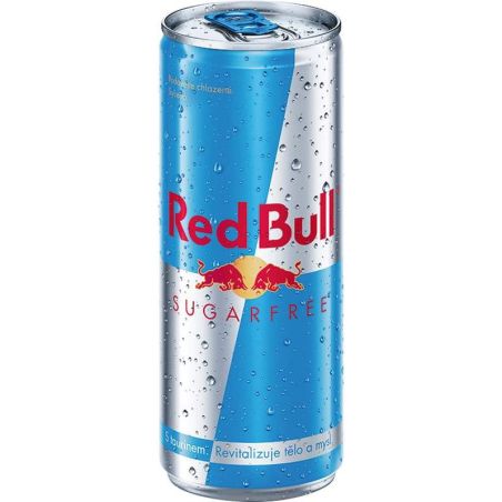 Red Bull bez cukru 0,25l plech