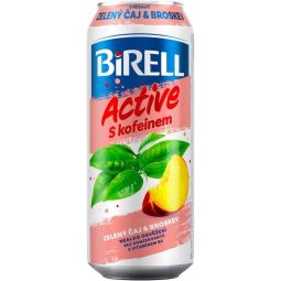 Birell Active Zelený čaj & broskev 0,5l - plech