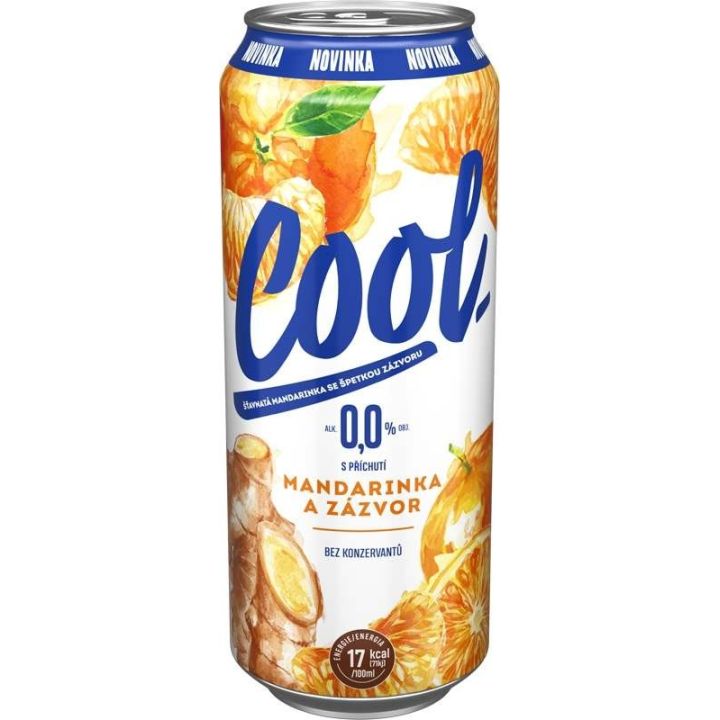 Staropramen Cool nealko mandarinka a zázvor 0,5l - plech