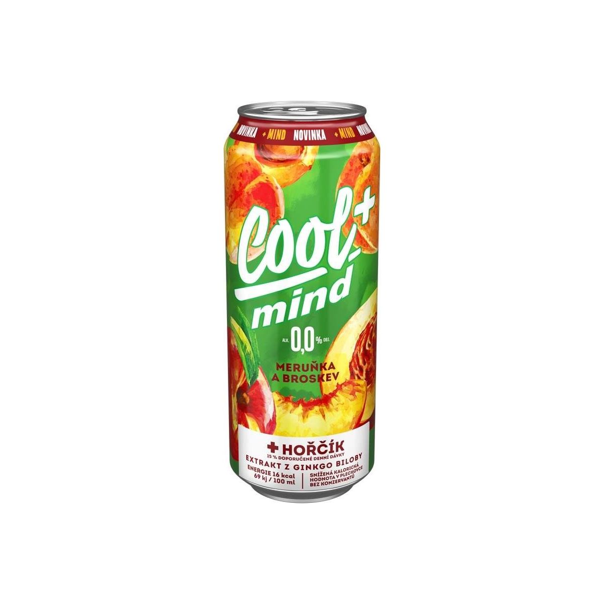 Staropramen Cool+ Mind meruňka a broskev 0,5l - plech