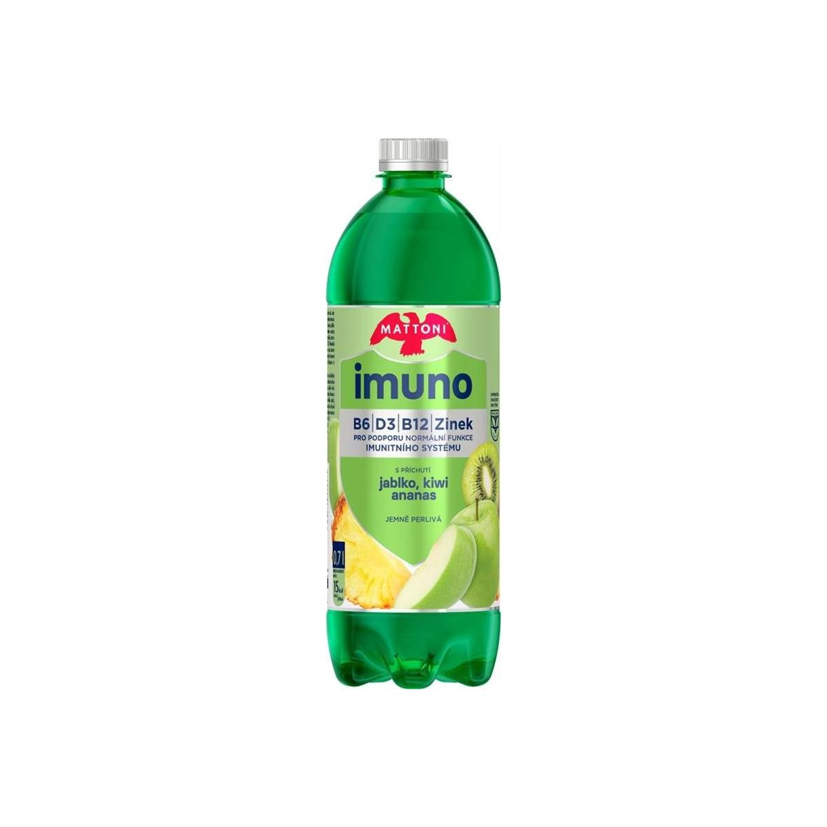 Mattoni Imuno jablko & kiwi & ananas 0,7l - PET