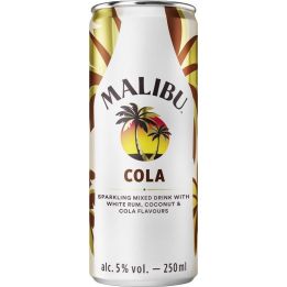 Malibu Cocktail Cola 0,25l - plech