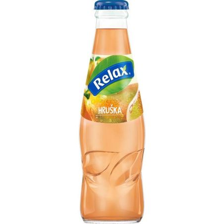 Relax hruška 0,2l sklo
