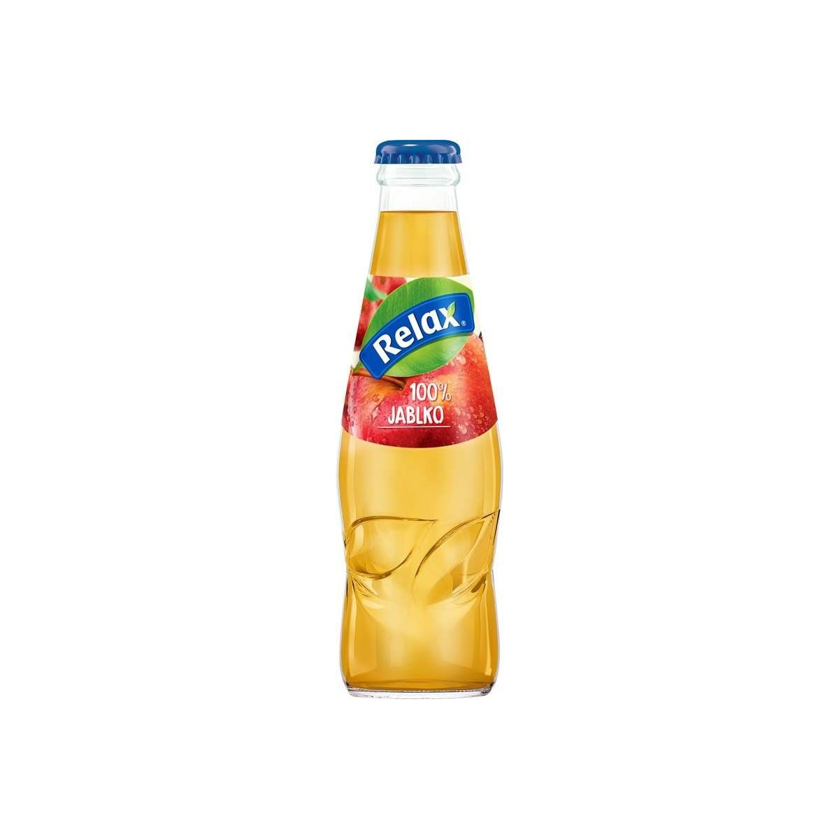 Relax jablko 100% 0,2l sklo