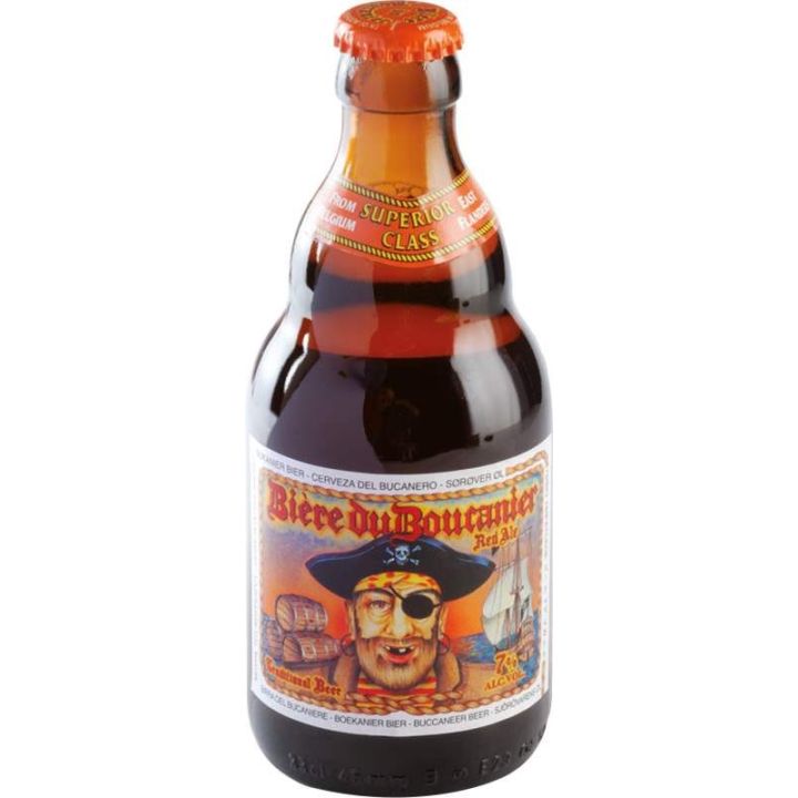 Boucanier Red 0,33l - sklo
