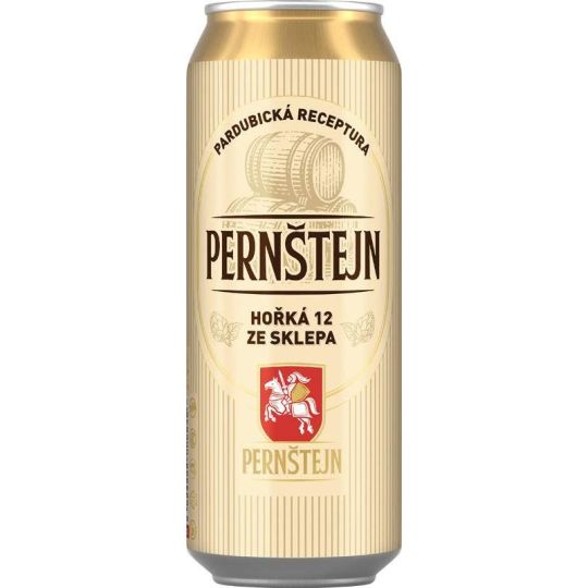 Pernštejn Hořká 12° ze sklepa 0,5l - plech