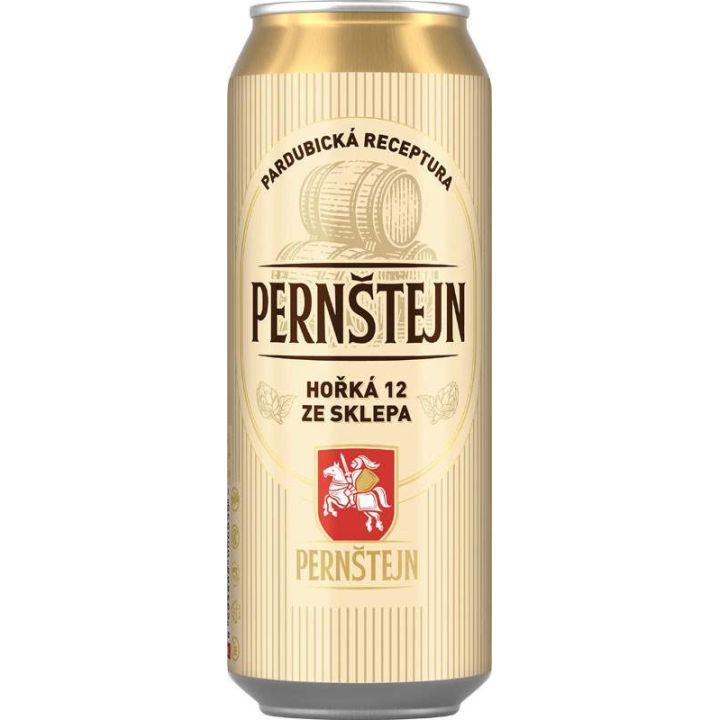 Pernštejn Hořká 12° ze sklepa 0,5l - plech
