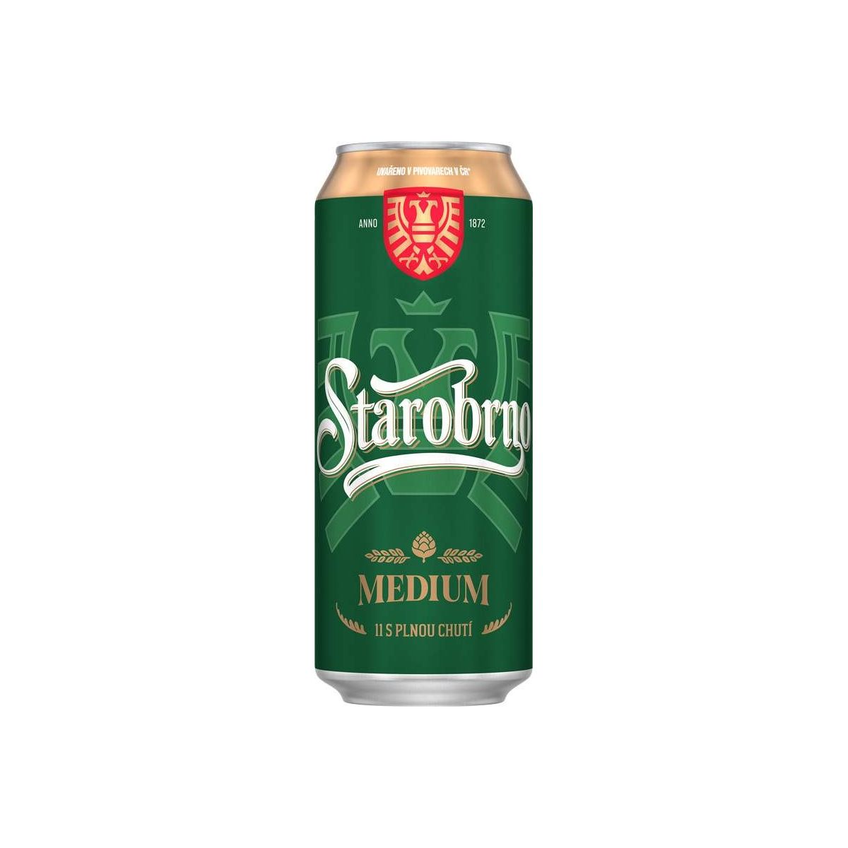 Starobrno Medium 0,5l - plech