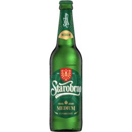 Starobrno Medium 0,5l - sklo