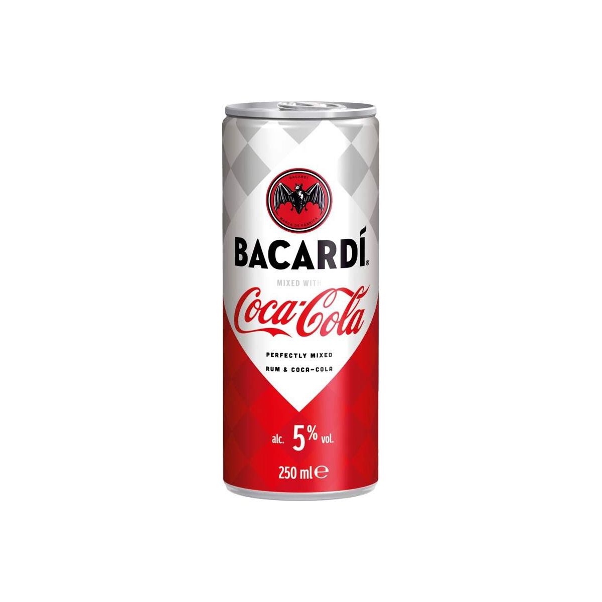 Bacardi Rum & Coca-Cola 0,25l - plech