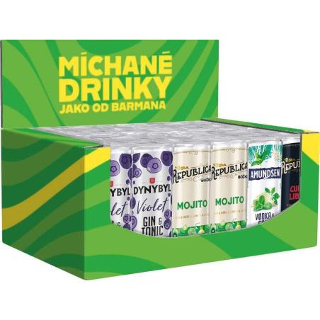 RTD Party Mix 24x0,25l - plech