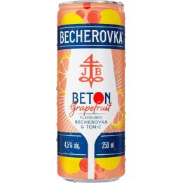 Becherovka Beton Grapefruit & Tonic 0,25l - plech
