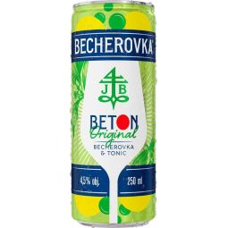 Becherovka Beton Original & Tonic 0,25l - plech
