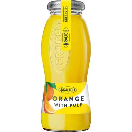 Rauch 0,2l pomeranč - sklo