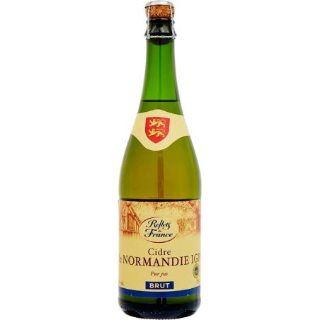De Normandie IGP Cidre Dry 750 ml – suchý francouzský cider z Normandie